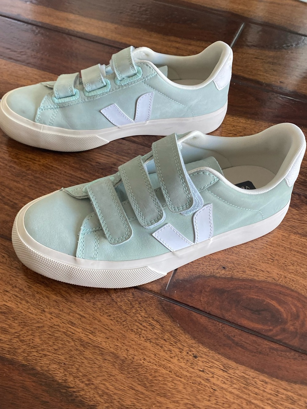 Mint Green Veja Women Sneakers